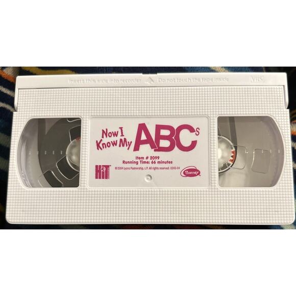 Barney VHS Now I Know My ABC’s 2004 HiT Entertainment Cartoon Rare - Picture 3 of 3